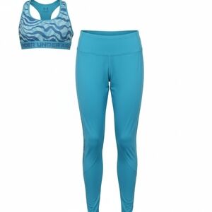 Under Armour Teal Sports Bra and Leggings Set